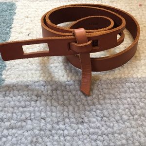 Madewell leather belt